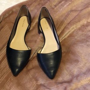 Cole Haan Navy flats